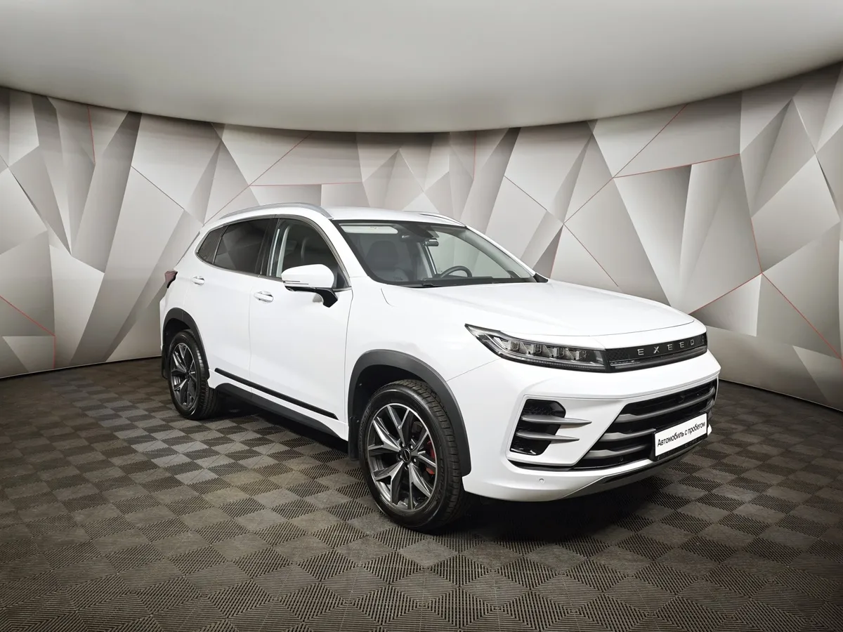 EXEED LX 1.6T DCT 4WD (150 л.с) Premium Plus Белый в АВИЛОН. Слайд №3