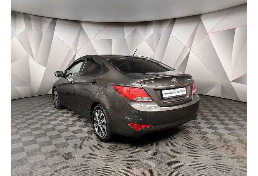 Hyundai Solaris 1.6 AT (123 л.с.) Super Series Коричневый в АВИЛОН. Слайд №4
