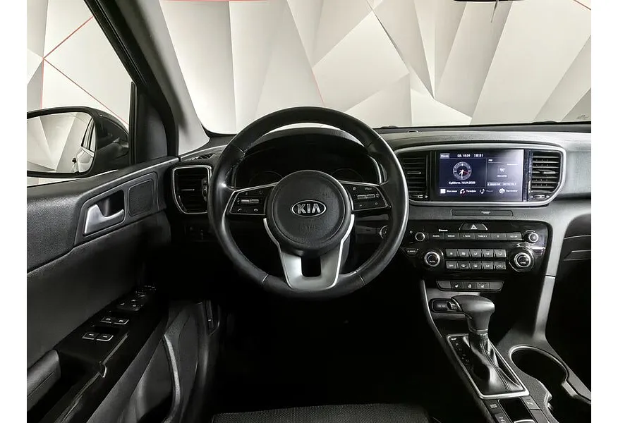Kia Sportage 2.0 MPI AT 4WD (150 л.с.) Luxe Черный в АВИЛОН. Слайд №20