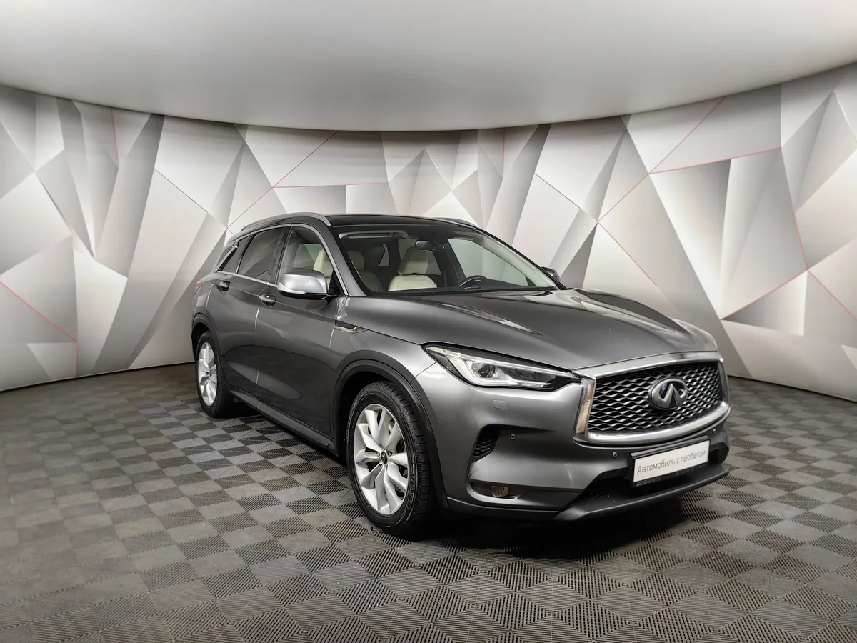 Infiniti QX50 2.0 VC-T CVT AWD (249 л.с.) Серый в АВИЛОН. Слайд №3