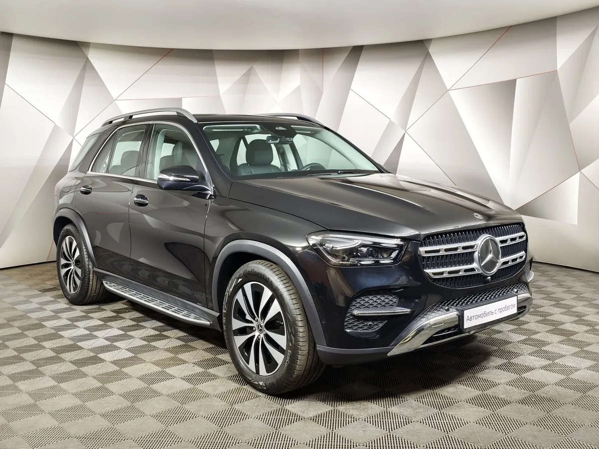 Mercedes-Benz GLE 350 4MATIC 9G-TRONIC (258 л.с.) Черный в АВИЛОН. Слайд №3