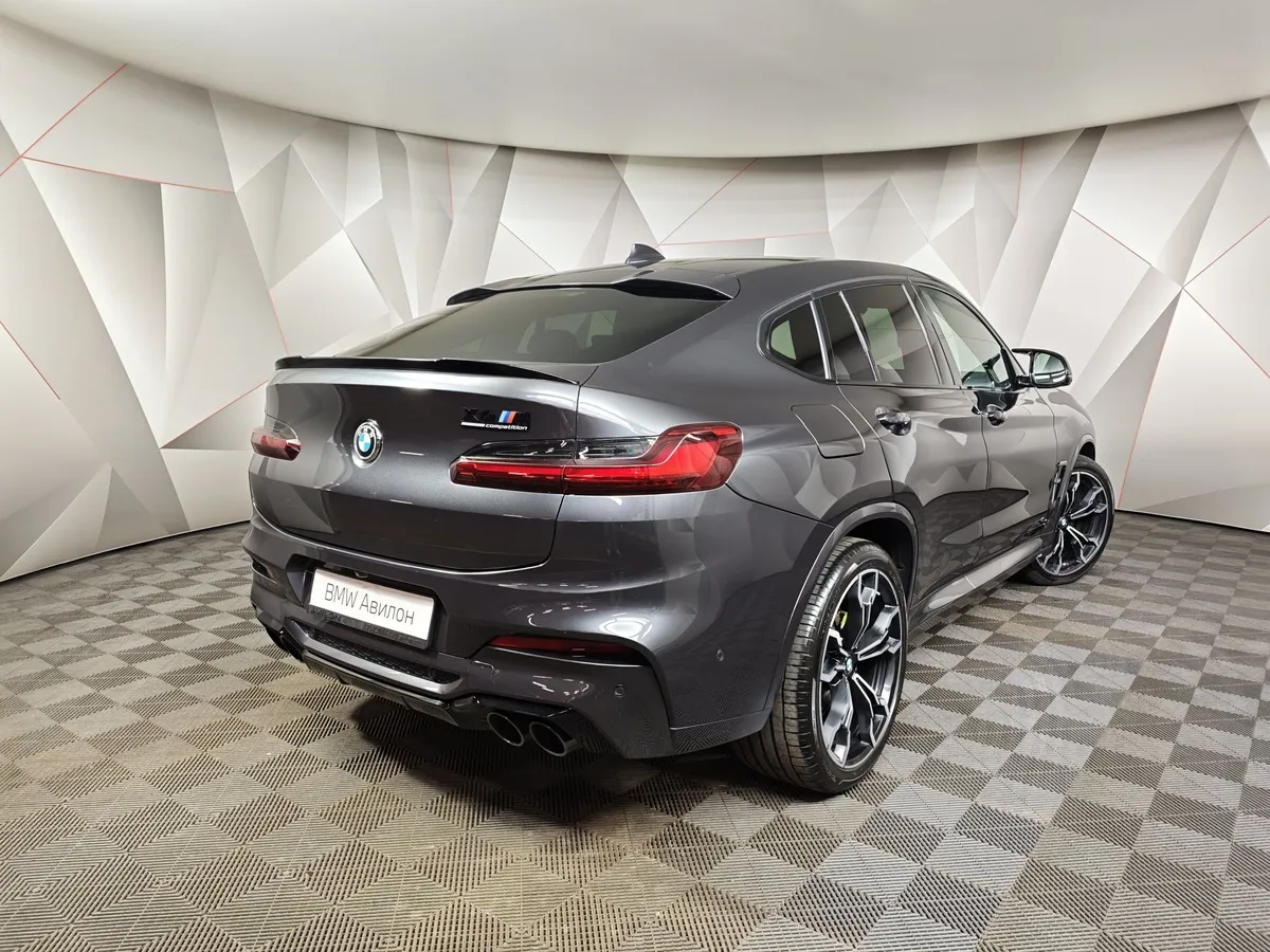 BMW X4 M 3.0 Steptronic xDrive (510 л.с.) M Competition Серый в АВИЛОН. Слайд №2