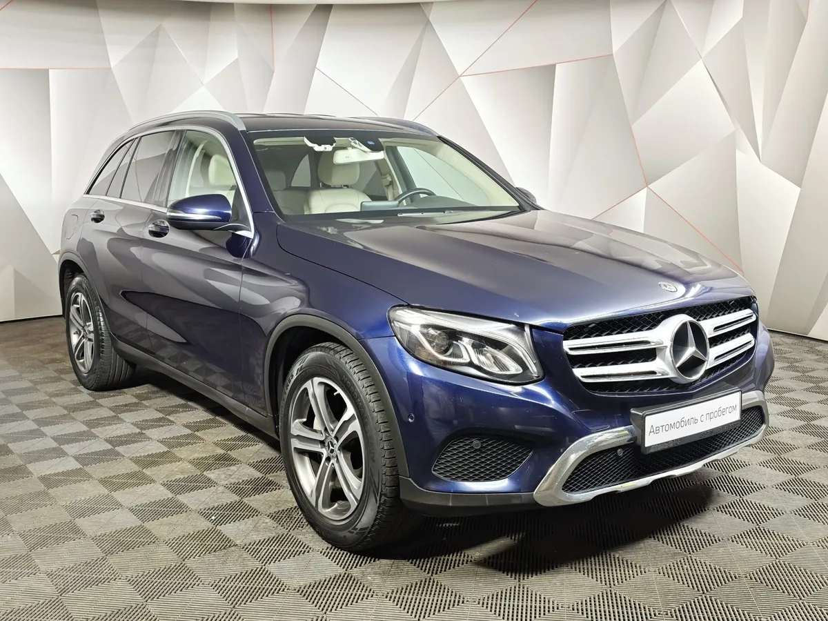 Mercedes-Benz GLC 200 4MATIC 9G-TRONIC (204 л.с.) Синий в АВИЛОН. Слайд №3