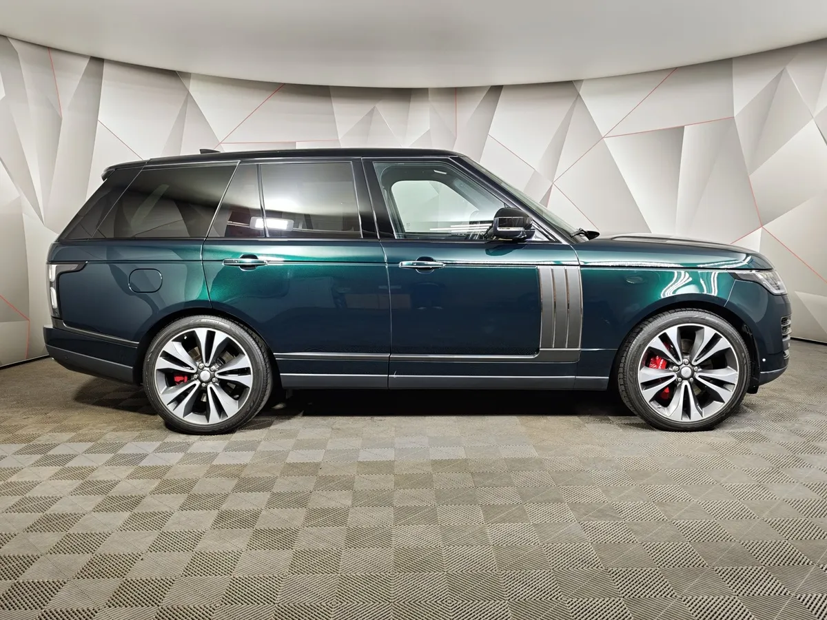 Land Rover Range Rover 5.0 V8 Supercharged AT AWD LWB (565 л.с.) SVAutobiography Зеленый в АВИЛОН. Слайд №6