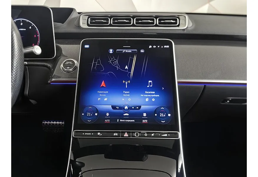 АВИЛОН - Mercedes-Benz S-Класс S 400 d 9G-Tronic 4Matic (330 л.с.) Premium Белый - slide 12