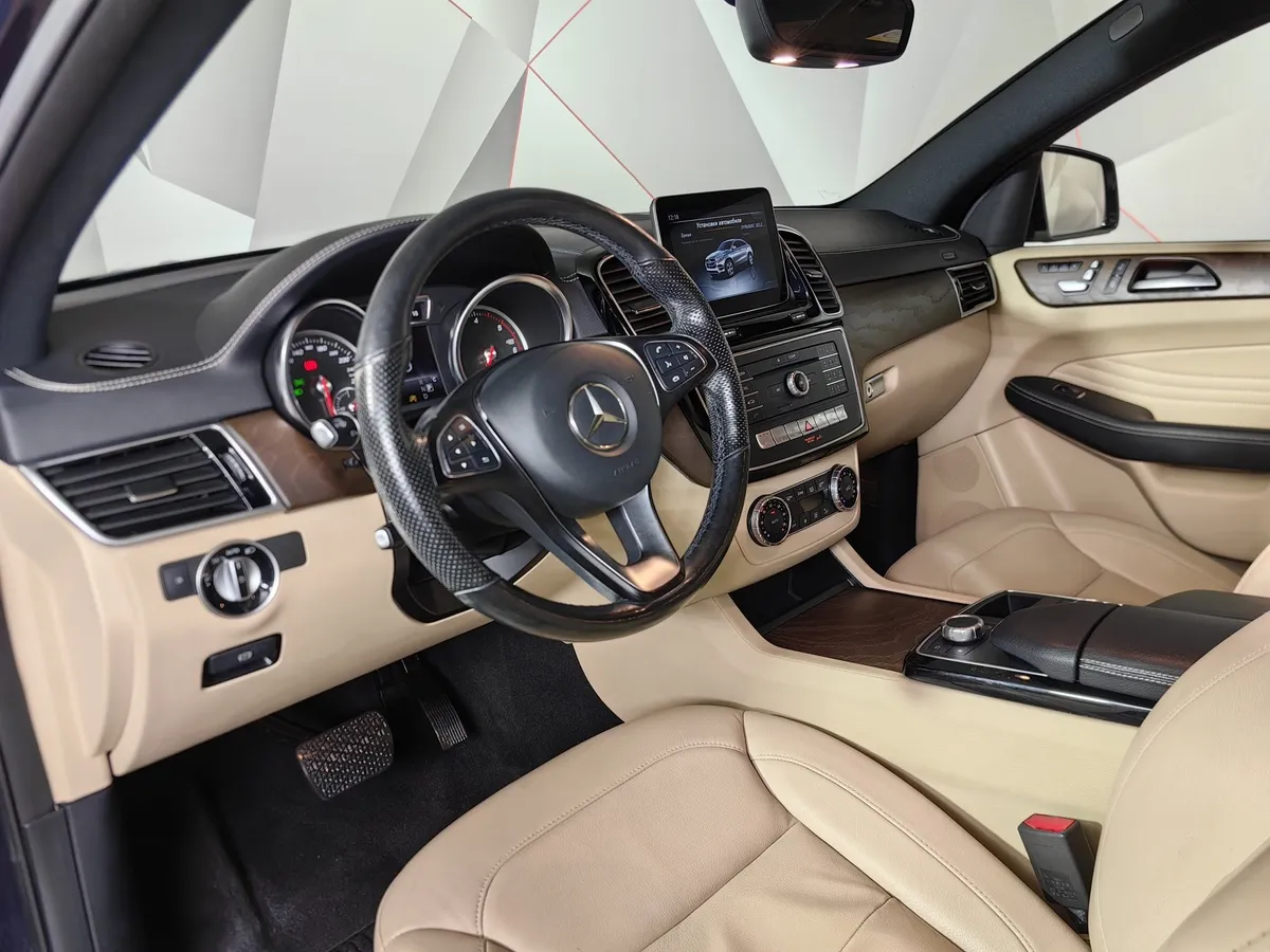 Mercedes-Benz GLE Купе 350 d 4MATIC 9G-TRONIC (249 л.с.) Особая серия Синий в АВИЛОН. Слайд №19