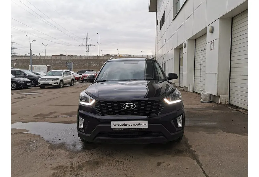 Hyundai Creta 1.6 AT (123 л.с.) Travel Черный в АВИЛОН. Слайд №6