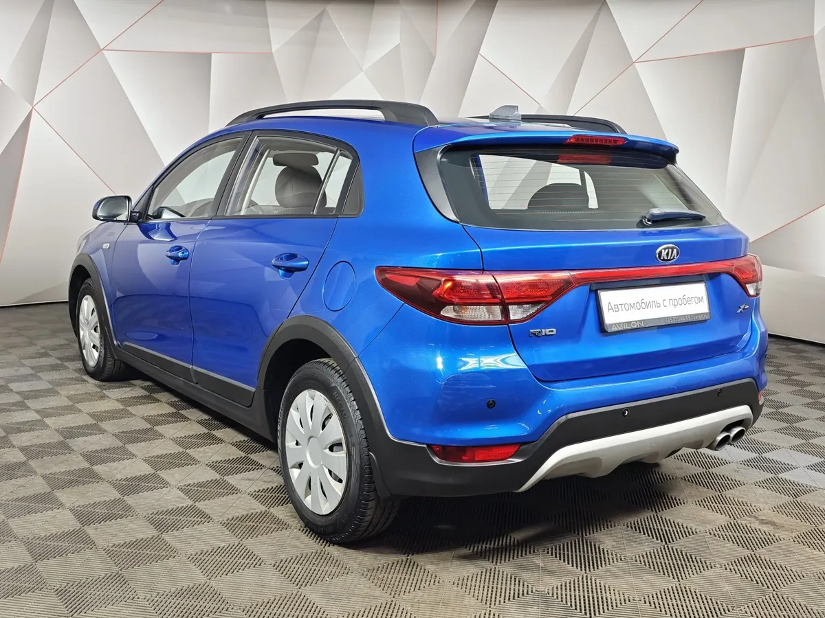 Kia Rio 1.4 AT (100 л.с.) Fleet Синий в АВИЛОН. Слайд №4