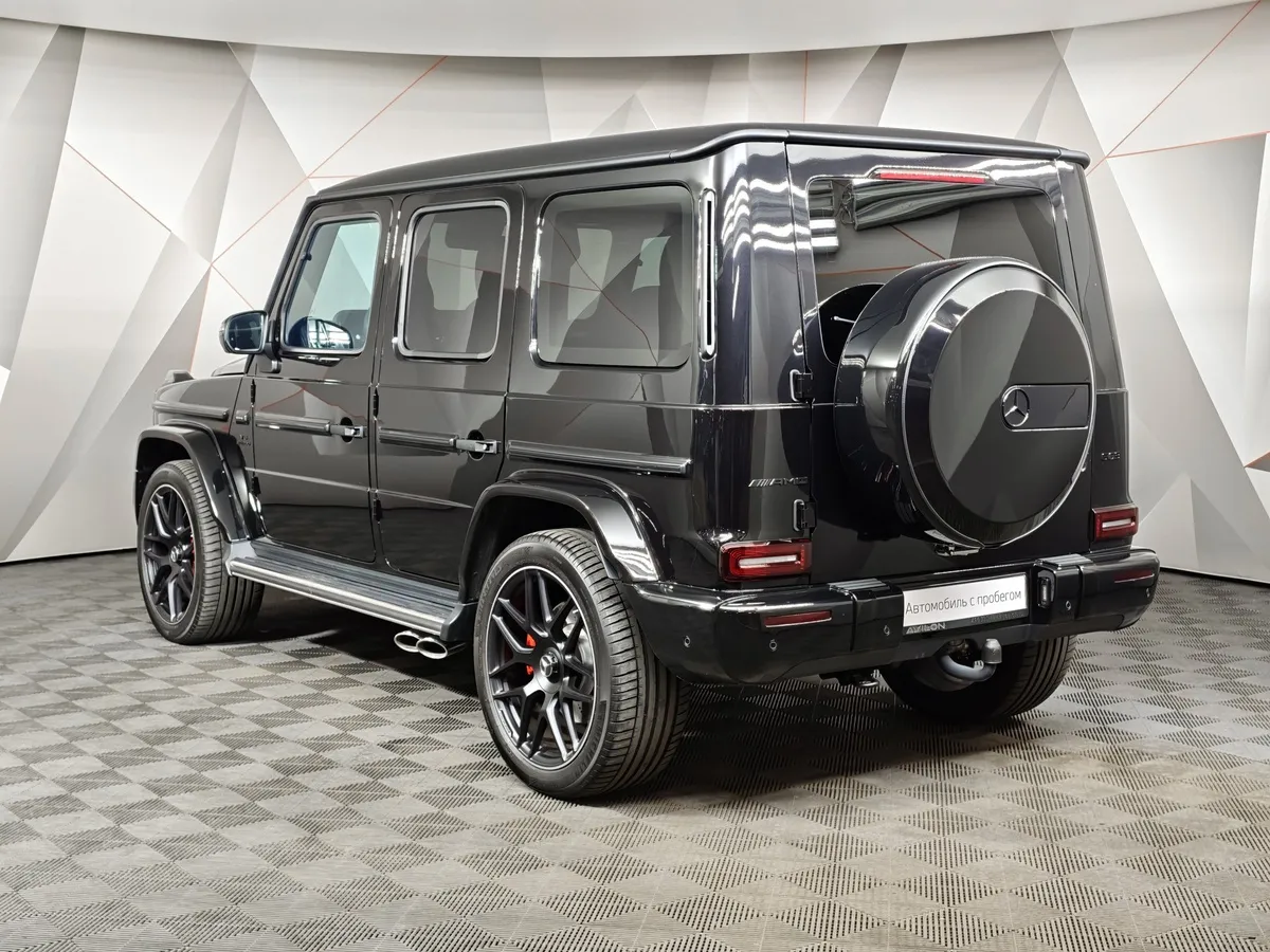 Mercedes-Benz G-Класс G 63 AMG Speedshift 4Matic (585 л.с.) Черный в АВИЛОН. Слайд №4