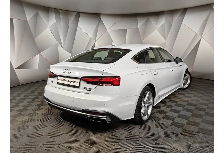 Audi A5 3.0 TDI S tronic quattro (231 л.с.) Sport Белый в АВИЛОН. Слайд №2