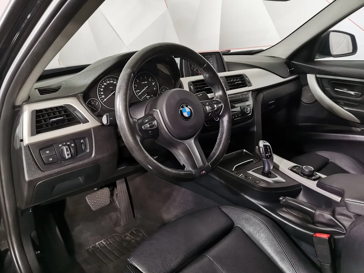 BMW 3 серия 320i AT (184 л.с.) Черный в АВИЛОН. Слайд №12
