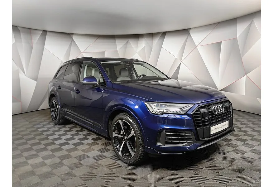 Audi Q7 3.0 TDI Tiptronic quattro (249 л.с.) Синий в АВИЛОН. Слайд №3