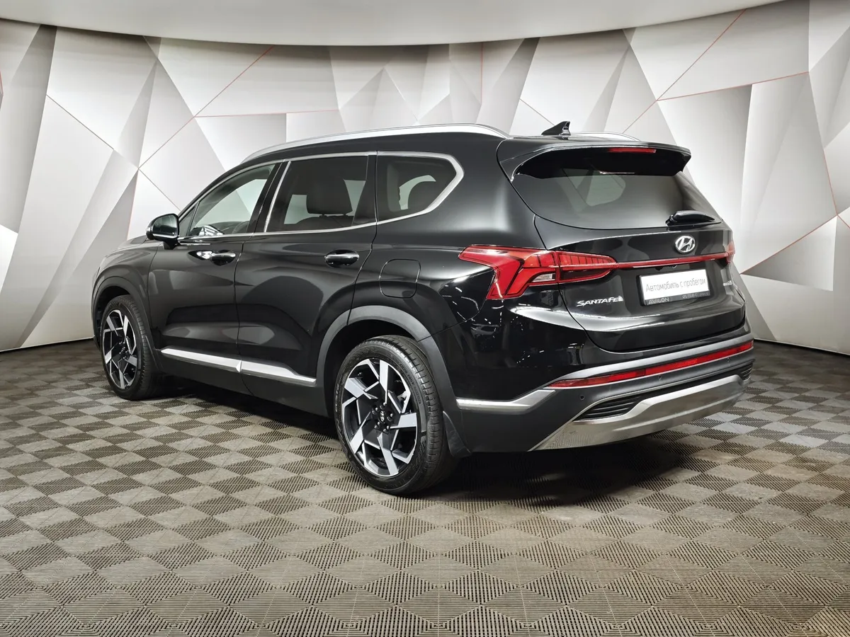 Hyundai Santa Fe 3.5 AWD 8AT (249 л.с.) High-Tech Черный в АВИЛОН. Слайд №4