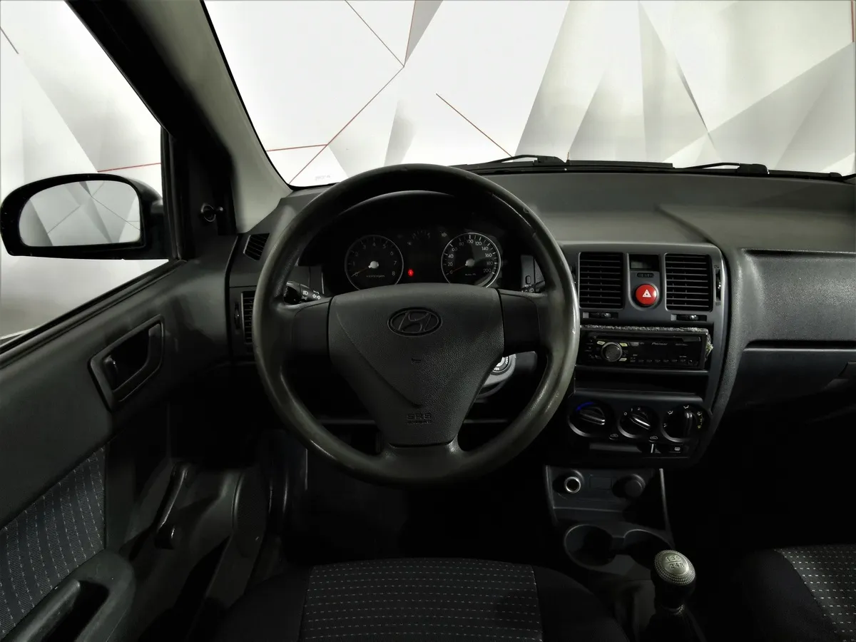 Hyundai Getz 1.1 MT (66 л.с.) Синий в АВИЛОН. Слайд №19