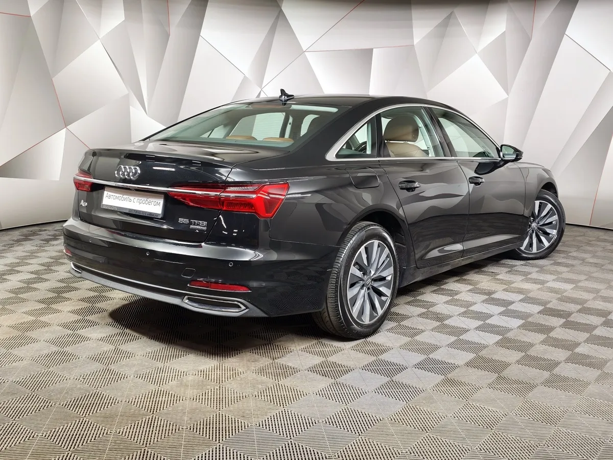 Audi A6 55 TFSI S tronic quattro (340 л.с.) Sport Черный в АВИЛОН. Слайд №2