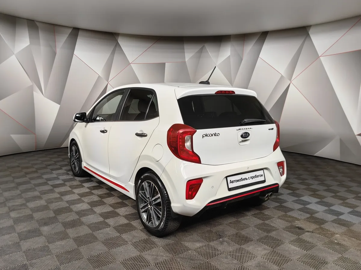 Kia Picanto 1.2 AT (84 л.с.) Classic Белый в АВИЛОН. Слайд №4