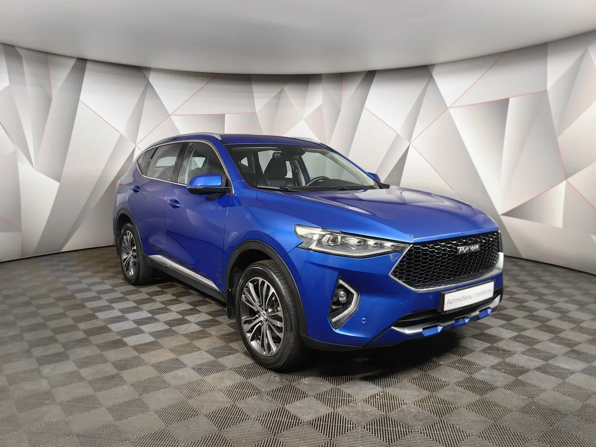 Haval F7 1.5 AT 4WD (150 л.с.) Premium Синий в АВИЛОН. Слайд №3