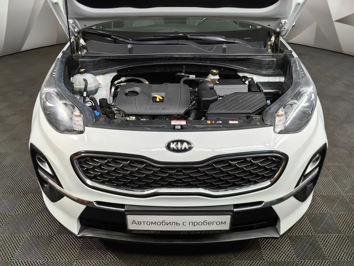 Kia Sportage 2.0 MPI AT 4WD (150 л.с.) Comfort Белый в АВИЛОН. Слайд №11