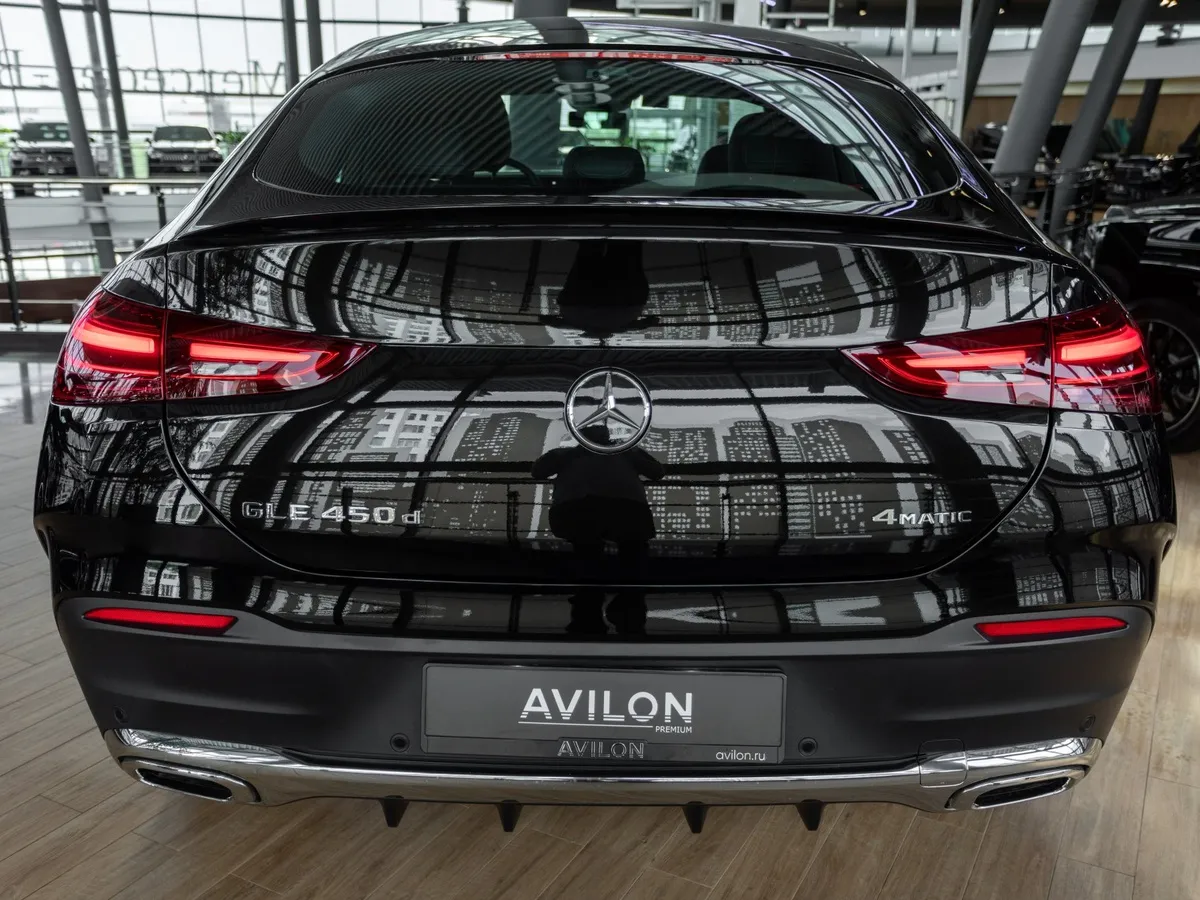 Mercedes-Benz GLE Купе 450 d 4MATIC 9G-TRONIC (367 л.с.) Черный в АВИЛОН. Слайд №6