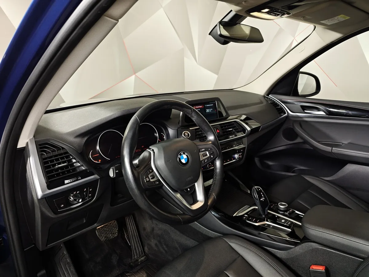 BMW X3 xDrive20i AT (184 л.с.) Синий в АВИЛОН. Слайд №12