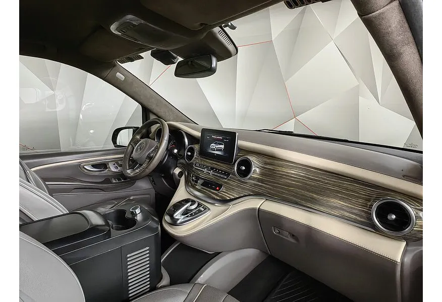 Mercedes-Benz V-Класс V 250 d 9G-Tronic L2 4MATIC (190 л.с.) Черный в АВИЛОН. Слайд №13