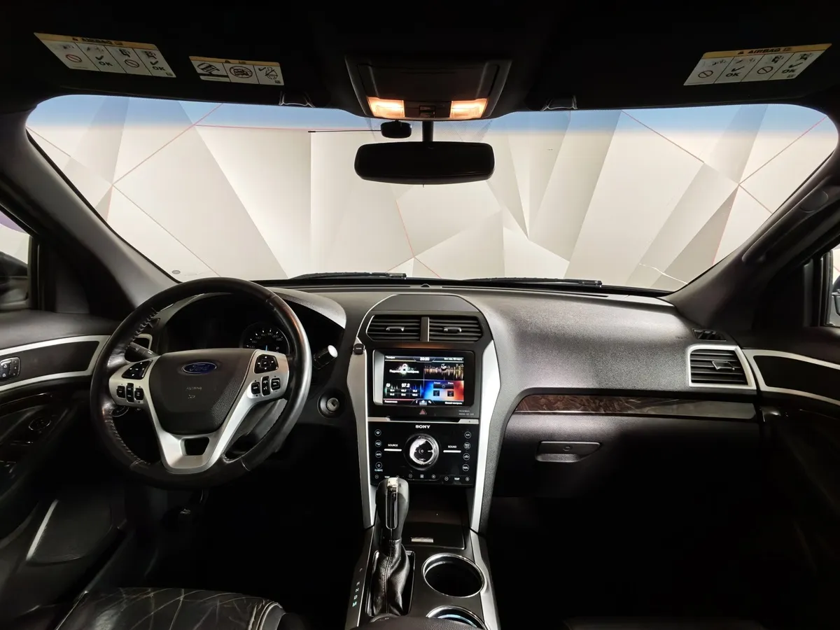 Ford Explorer 3.5 SelectShift 4WD (294 л.с.) Черный в АВИЛОН. Слайд №11