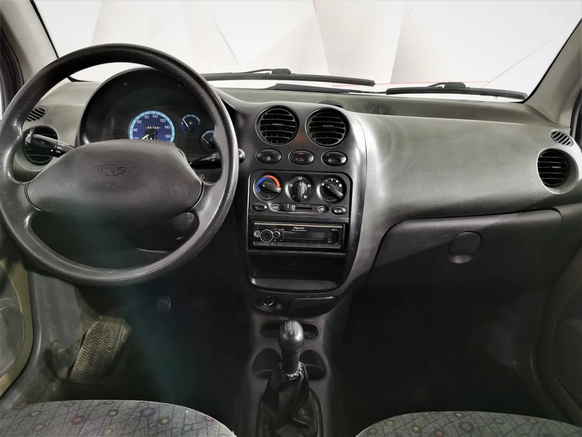 Daewoo Matiz 0.8 MT (52 л.с.) Бежевый в АВИЛОН. Слайд №13