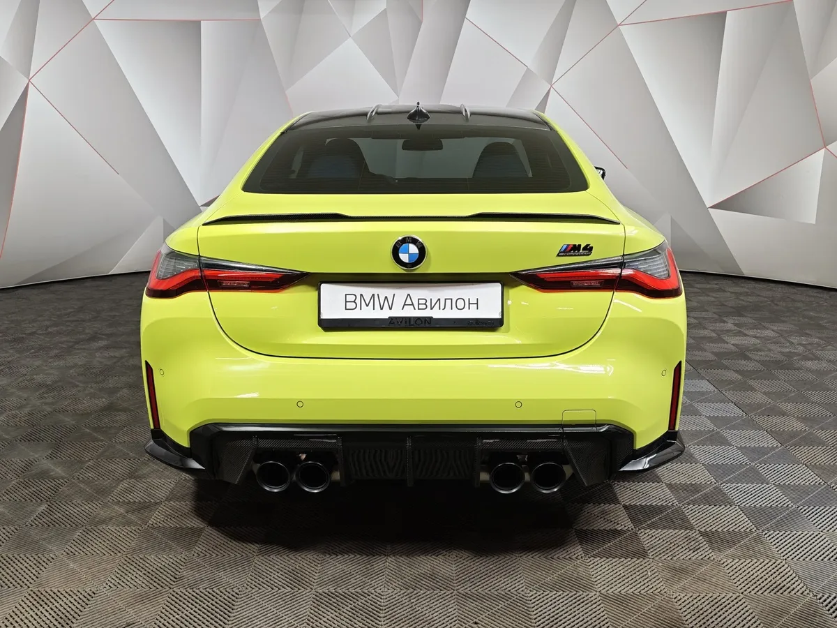 BMW M4 3.0 M Steptronic AT (510 л.с.) Competition Желтый в АВИЛОН. Слайд №4