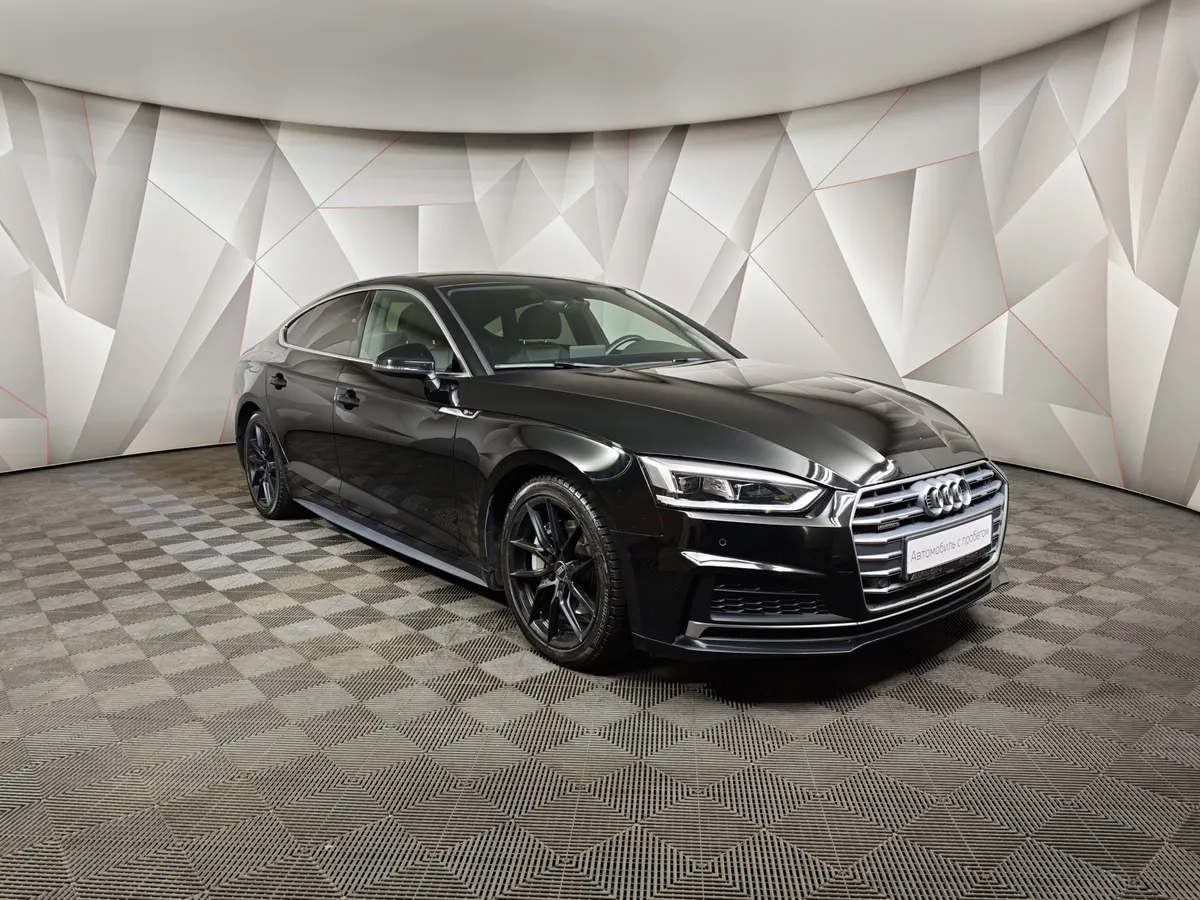 Audi A5 2.0 TDI S tronic quattro (190 л.с.) Черный в АВИЛОН. Слайд №3