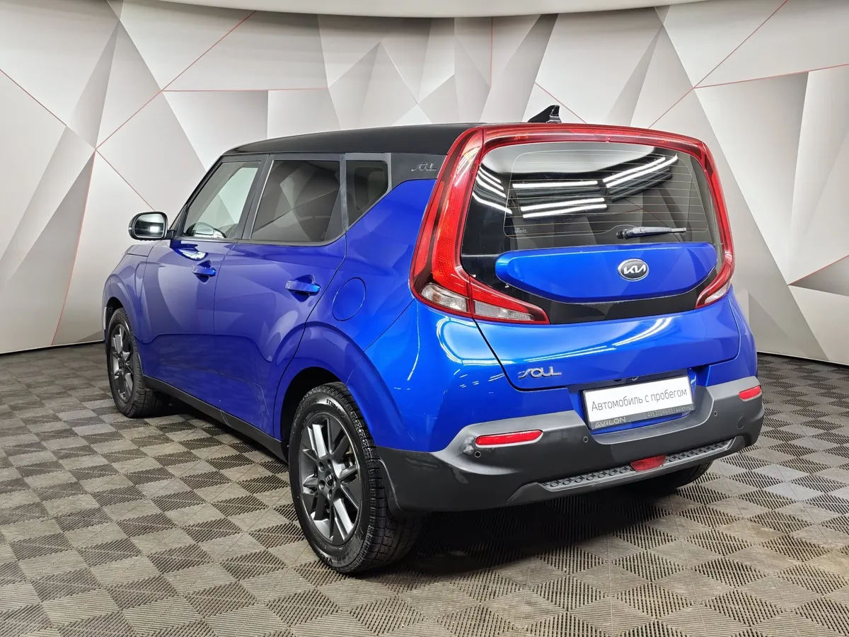 Kia Soul 2.0 MPI AT (150 л.с.) Luxe Синий в АВИЛОН. Слайд №4