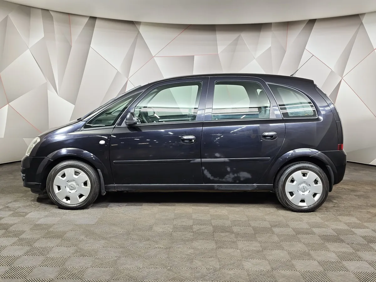 Opel Meriva 1.6 Twinport MT (105 л.с.) Черный в АВИЛОН. Слайд №5