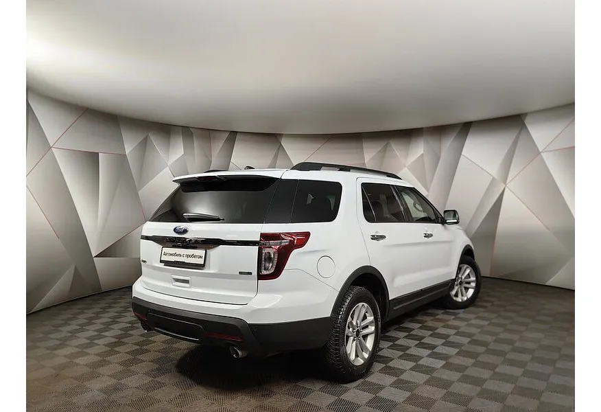 Ford Explorer 3.5 EcoBoost SelectShift 4WD (345 л.с.) Sport Белый в АВИЛОН. Слайд №2