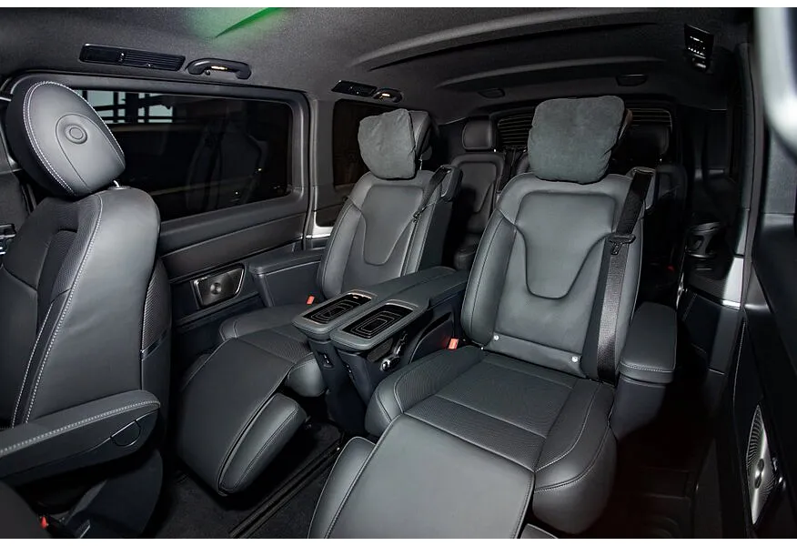 Mercedes-Benz V-Класс V 300 d L3 4MATIC 9G-TRONIC (237 л.с.) Exclusive Черный в АВИЛОН. Слайд №12