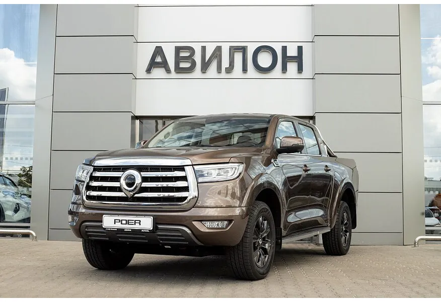 АВИЛОН - Great Wall Poer 2.0D 4WD 8AT (150 л.с.) Premium Коричневый - slide 0