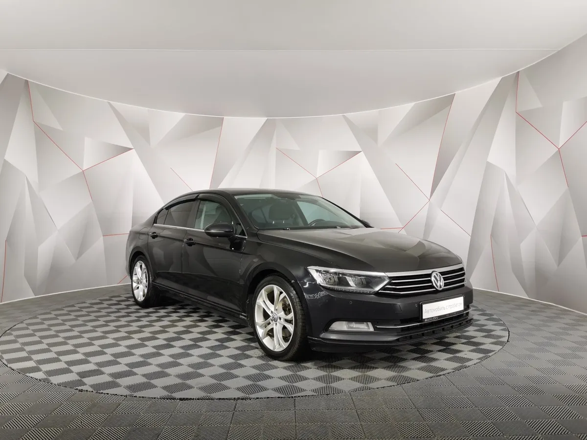 Volkswagen Passat 1.8 TSI BlueMotion DSG (180 л.с.) Comfortline Черный в АВИЛОН. Слайд №3