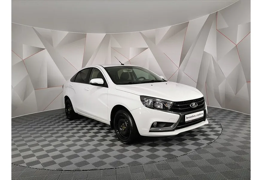 ВАЗ (Lada) Vesta 1.8 AMT (122 л.с.) Белый в АВИЛОН. Слайд №2