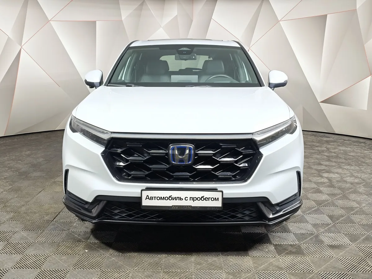 Honda CR-V 2.0h CVT 4WD (204 л.с.) Sport Hybrid Белый в АВИЛОН. Слайд №7