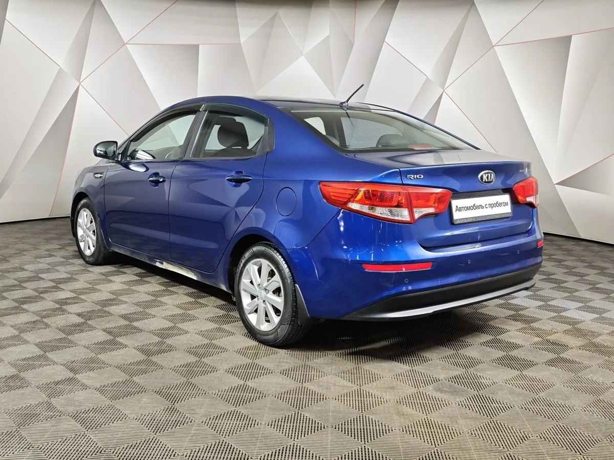 Kia Rio 1.6 6MT (123 л.с.) Синий в АВИЛОН. Слайд №4