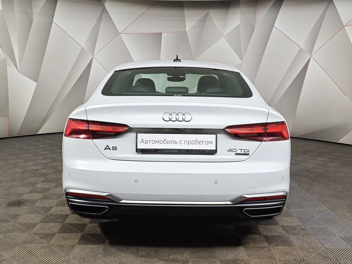 Audi A5 2.0 TDI S tronic quattro (190 л.с.) Белый в АВИЛОН. Слайд №8
