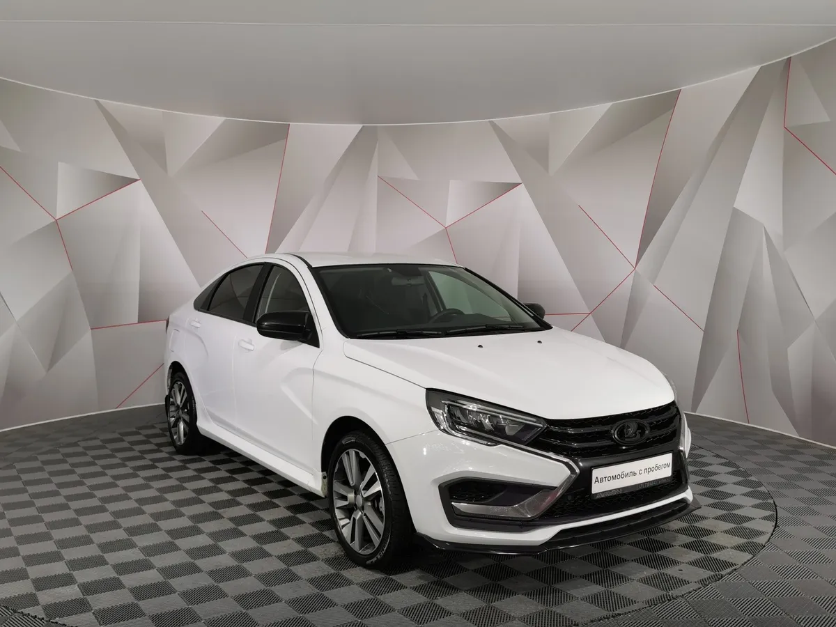 ВАЗ (Lada) Vesta 1.8 CVT (122 л.с.) Enjoy'24 Белый в АВИЛОН. Слайд №3