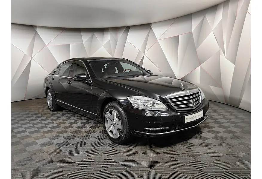Mercedes-Benz S-Класс S 600 AT длинная база (517 л.с.) Черный в АВИЛОН. Слайд №3