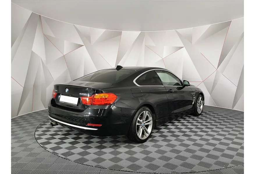 BMW 4 серия 428i xDrive AT (245 л.с.) Черный в АВИЛОН. Слайд №6
