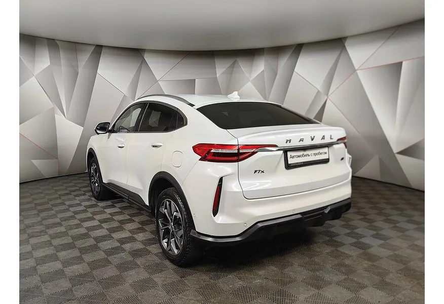 Haval F7x 2.0T AWD 7DCT (190 л.с.) Elite Белый в АВИЛОН. Слайд №4