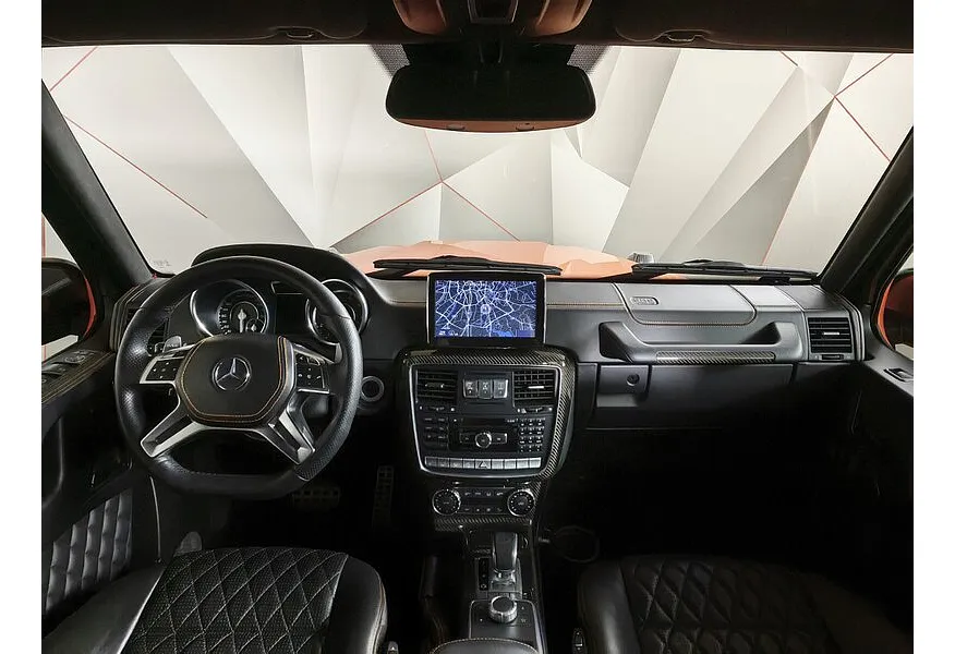 Mercedes-Benz G-Класс G 63 AMG Speedshift Plus 9G-Tronic (571 л.с.) Оранжевый в АВИЛОН. Слайд №14