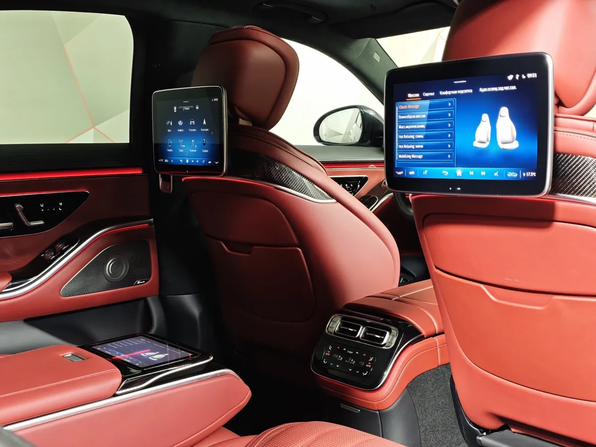Mercedes-Benz S-Класс AMG S 63 9G-Tronic 4Matic (802 л.с.) E Performance Серый в АВИЛОН. Слайд №27