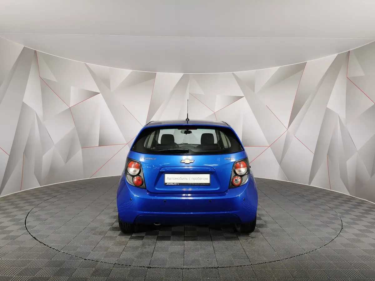Chevrolet Aveo 1.6 AT (115 л.с.) Синий в АВИЛОН. Слайд №8
