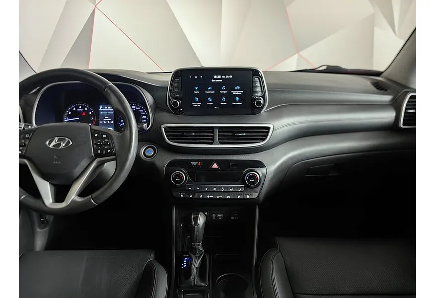 Hyundai Tucson 2.4 GDi 6AT 4WD (184 л.с.) High-Tech plus Синий в АВИЛОН. Слайд №15