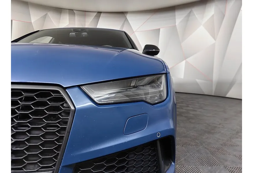 Audi RS 7 4.0 TFSI Tiptronic performance quattro (605 л.с.) Синий в АВИЛОН. Слайд №10
