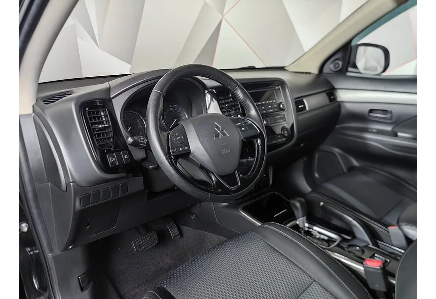 Mitsubishi Outlander 2.0 CVT (146 л.с.) Invite Черный в АВИЛОН. Слайд №19