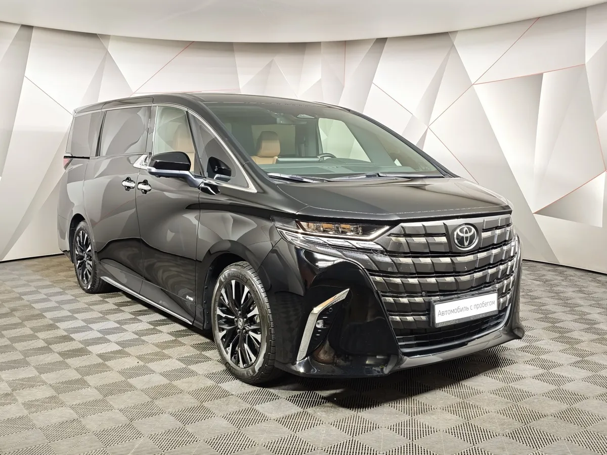 Toyota Alphard 2.5h AT 4WD (190 л.с.) Черный в АВИЛОН. Слайд №3